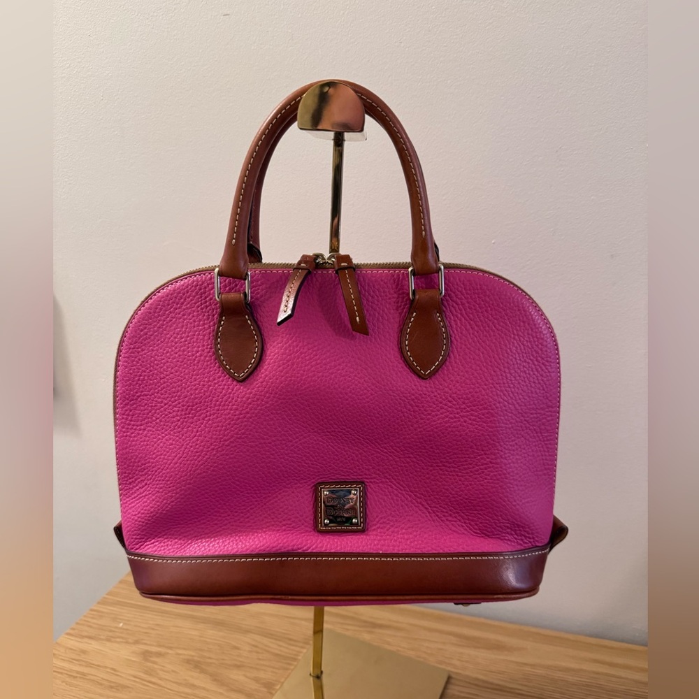 Dooney and Burke Pink Top Handle Bag.